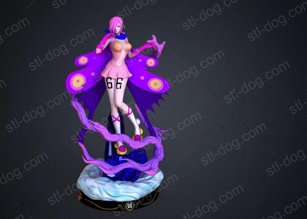 海贼王 文斯莫克·蕾玖 Reiju 3D打印图纸